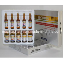 Lecithin Injection 250mg, Lipolysis for S. C., Ppc Phosphatidylcholine Injection for Weight Lose, L-Carnitine Injection for Body Slimming